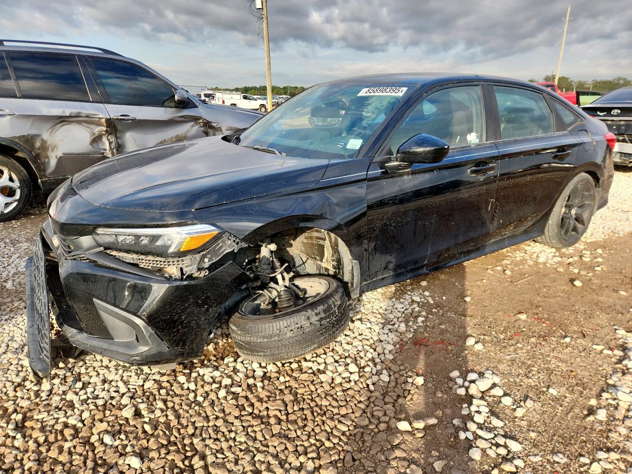 Lot #3290322951 2022 HONDA CIVIC SPOR