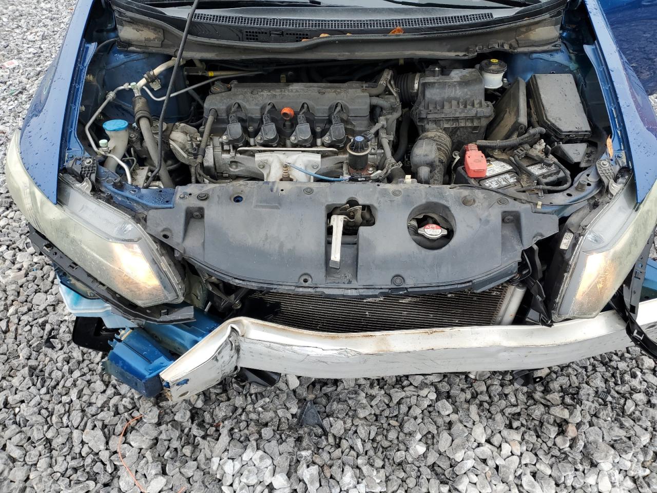 Lot #3309269616 2013 HONDA CIVIC LX