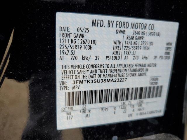 2025 FORD MUSTANG MACH-E PREMIUM 3FMTK3SU3SMA23227