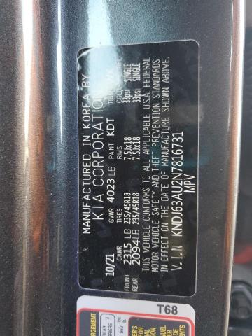 2022 KIA SOUL GT LI #3290545774