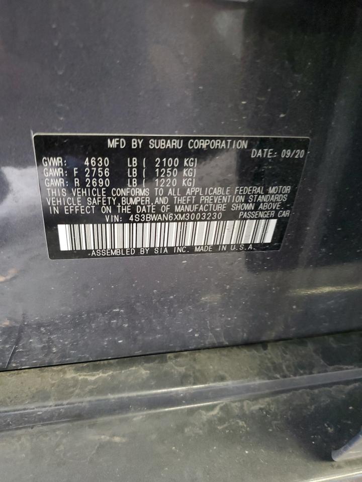 SUBARU LEGACY LIMITED