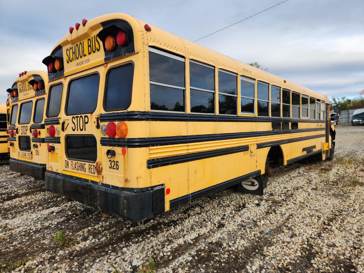 Lot #3268363265 2012 BLUE BIRD SCHOOL BUS