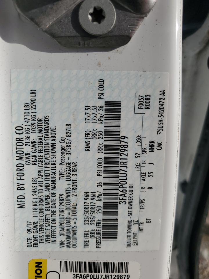 FORD FUSION SE HYBRID