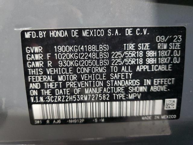 2024 HONDA HR-V SPORT #3294506521