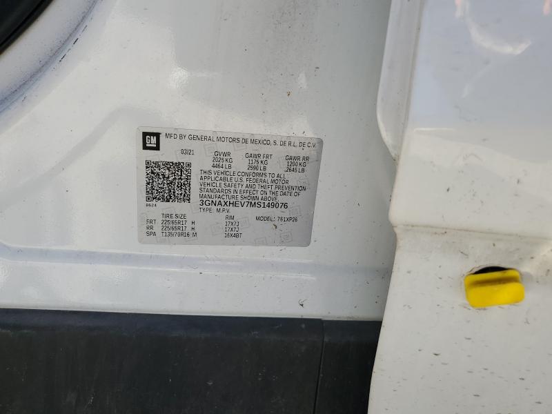 2021 CHEVROLET EQUINOX LS #3303003616