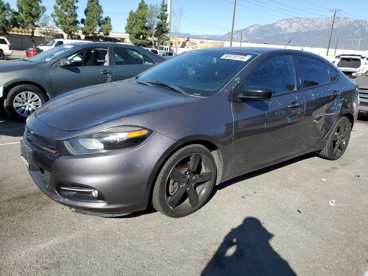 Lot #3297269394 2014 DODGE DART SXT