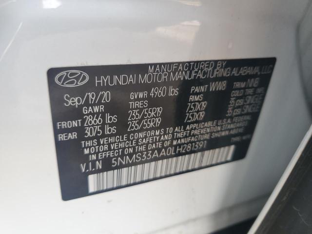 2020 HYUNDAI SANTA FE S - 5NMS33AA0LH281391