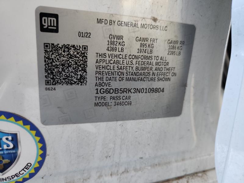 2022 CADILLAC CT4 PREMIU #3292645595