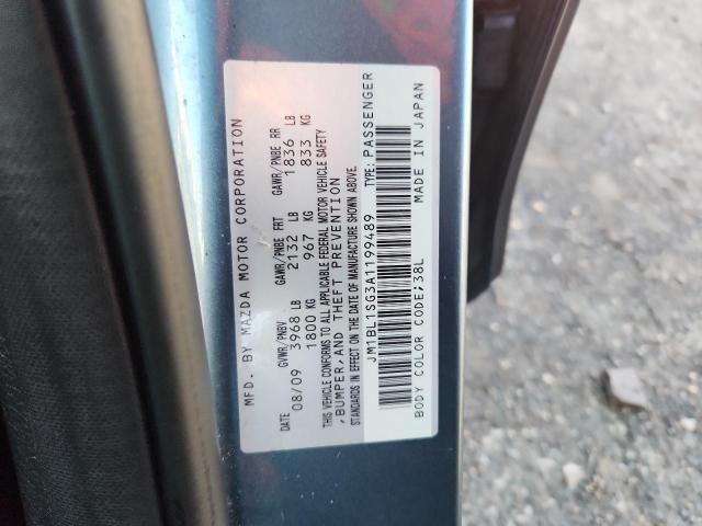 2010 MAZDA 3 I - JM1BL1SG3A1199489