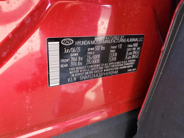 2023 HYUNDAI SANTA FE S - 5NMS24AJ3PH590948