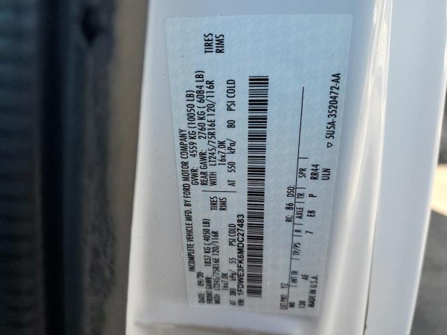 2021 FORD ECONOLINE #3266696369