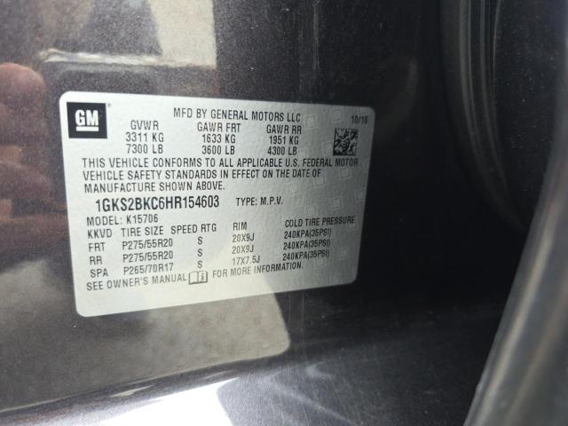 2017 GMC YUKON SLT #3273800375