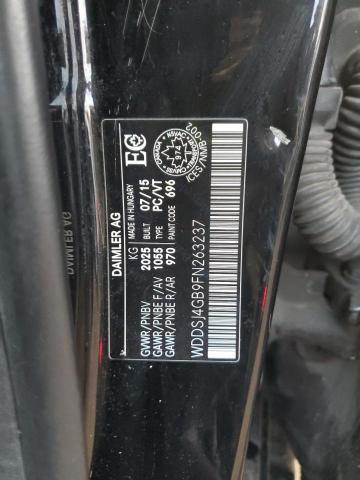 2015 MERCEDES-BENZ CLA 250 4M WDDSJ4GB9FN263237