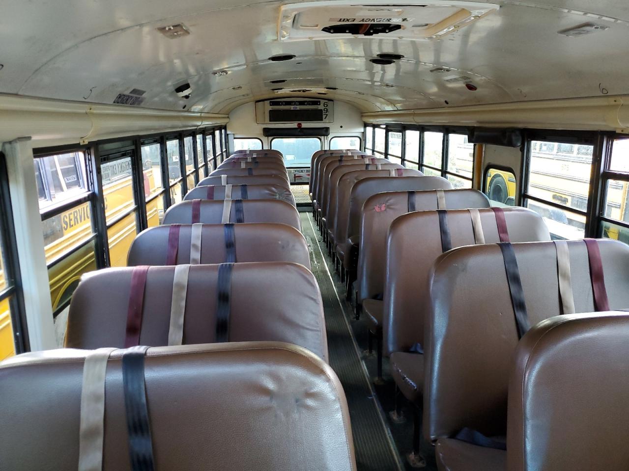 Lot #3276362813 2008 BLUE BIRD SCHOOL BUS