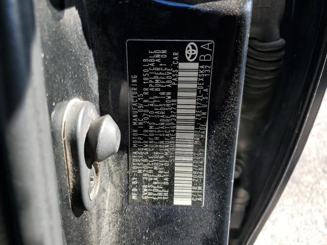 2016 TOYOTA COROLLA L - 5YFBURHE4GP387718