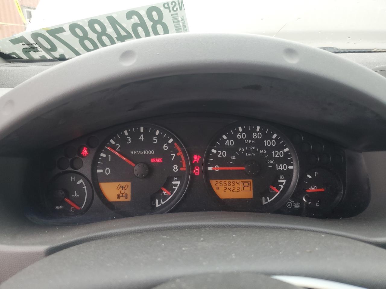 Lot #3290372773 2008 NISSAN XTERRA OFF