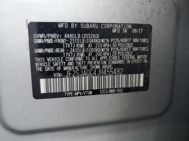 2018 SUBARU FORESTER 2 #3278751631