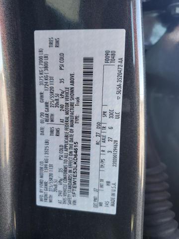 2020 FORD F150 SUPER - 1FTEW1E53LKD64615