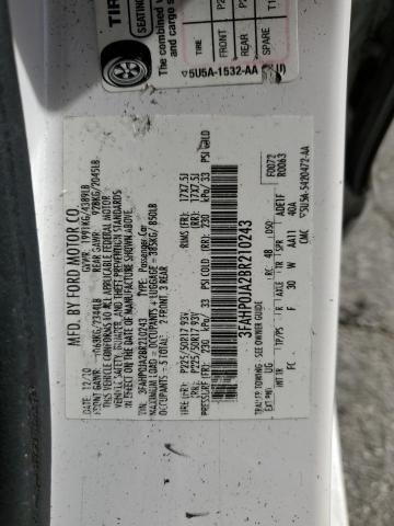 2011 FORD FUSION SEL - 3FAHP0JA2BR210243