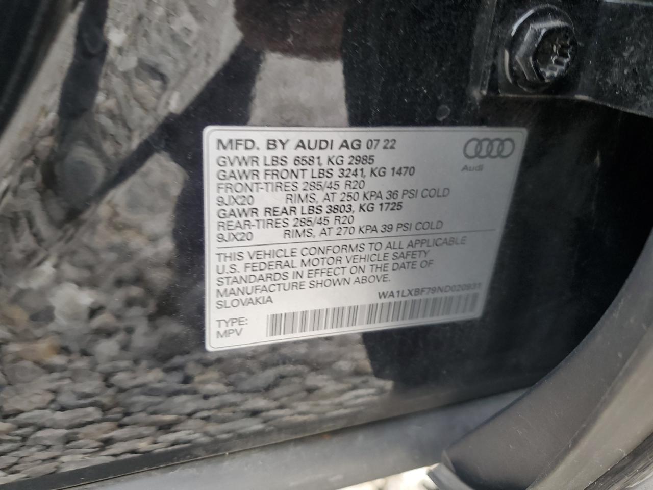 AUDI Q7 PREMIUM PLUS