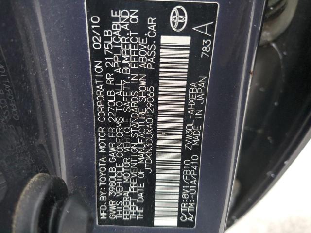 2010 TOYOTA PRIUS #3304702940