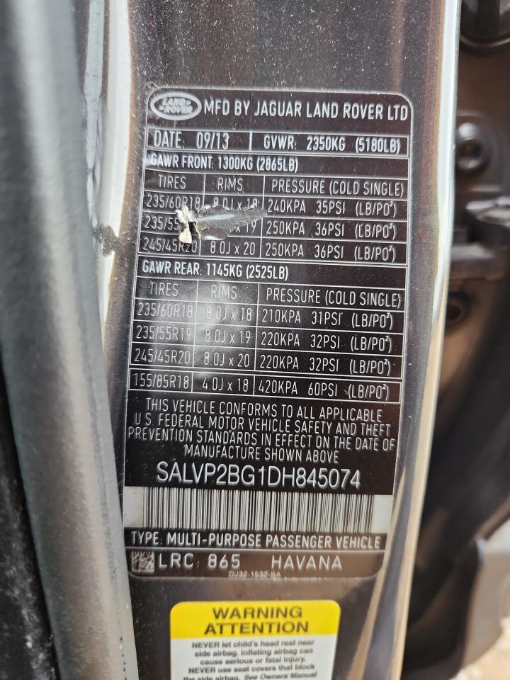 LAND ROVER RANGE ROVER PURE PLUS