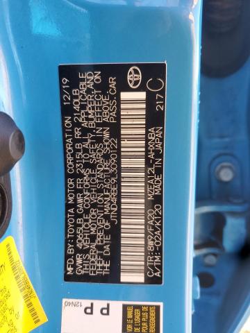 2020 TOYOTA COROLLA SE #3287609016