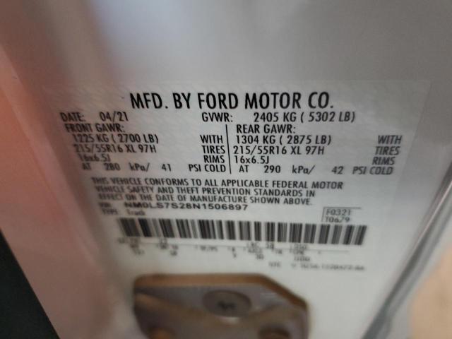 2022 FORD TRANSIT CO NM0LS7S28N1506897