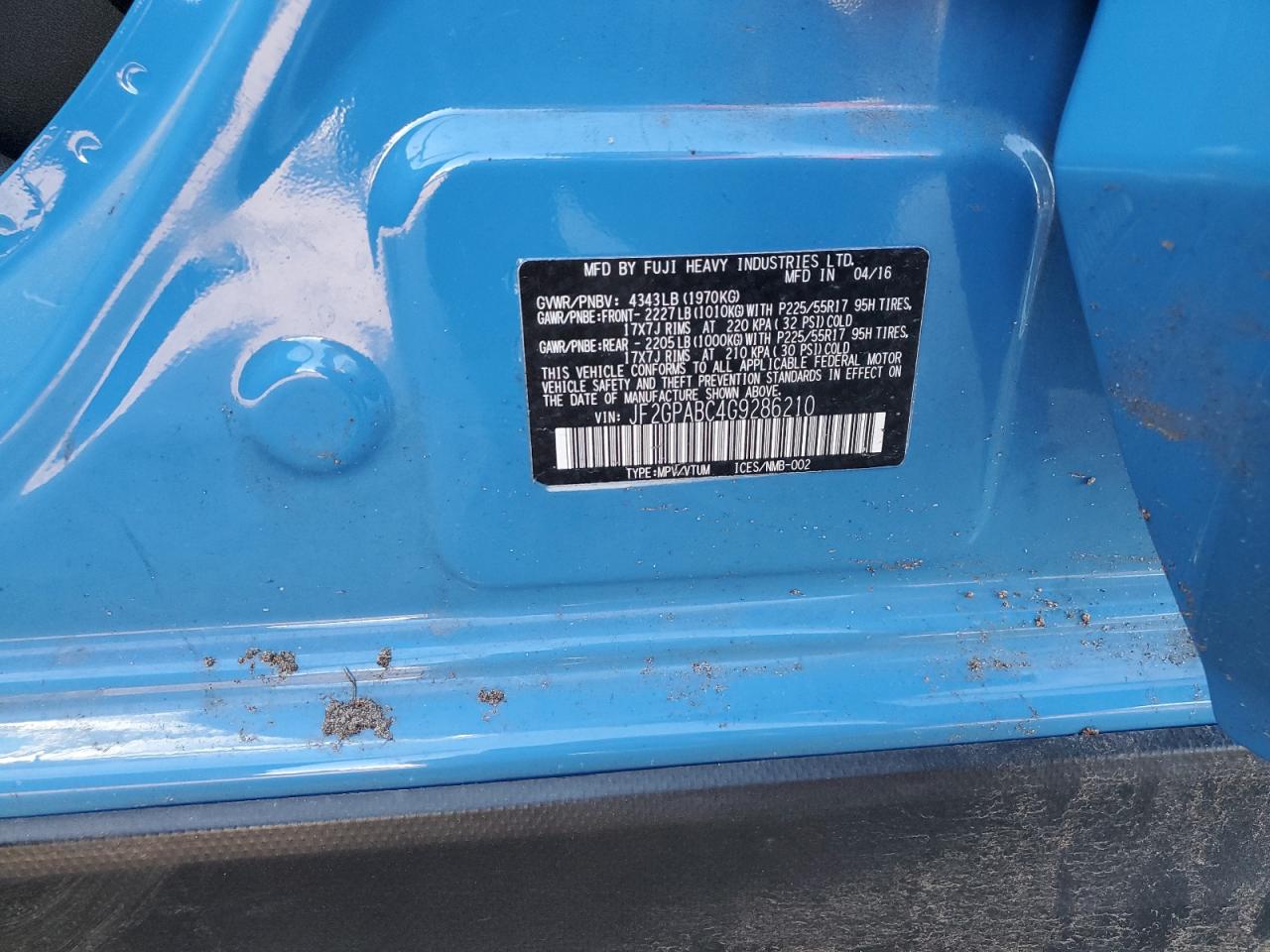 SUBARU CROSSTREK PREMIUM