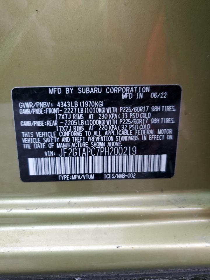 SUBARU CROSSTREK PREMIUM