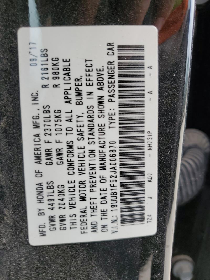 2018 ACURA TLX TECH #3297251424