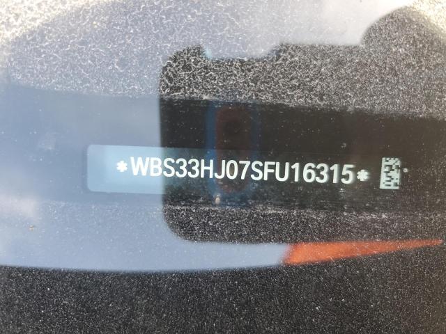 2025 BMW M3 COMPETI WBS33HJ07SFU16315
