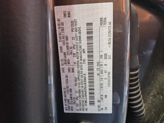 2025 FORD ESCAPE ST - 1FMCU9NA5SUA59415