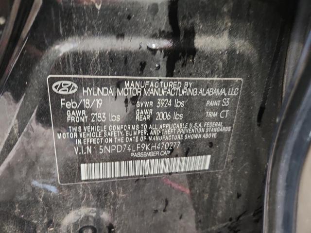 2019 HYUNDAI ELANTRA SE - 5NPD74LF9KH470277