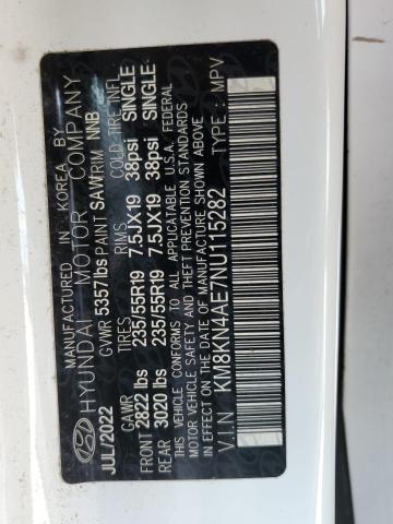 2022 HYUNDAI IONIQ 5 SE KM8KN4AE7NU115282