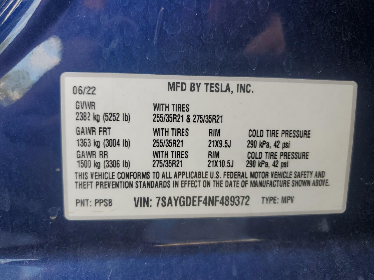 TESLA MODEL Y