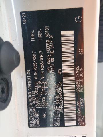 2021 TOYOTA 4RUNNER VE JTEHU5JR7M5839326