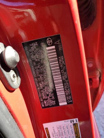 2011 TOYOTA COROLLA - JTDBU4EE1B9127217