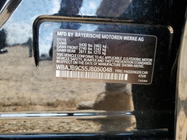 2018 BMW M550XI - WBAJB9C55JB050048