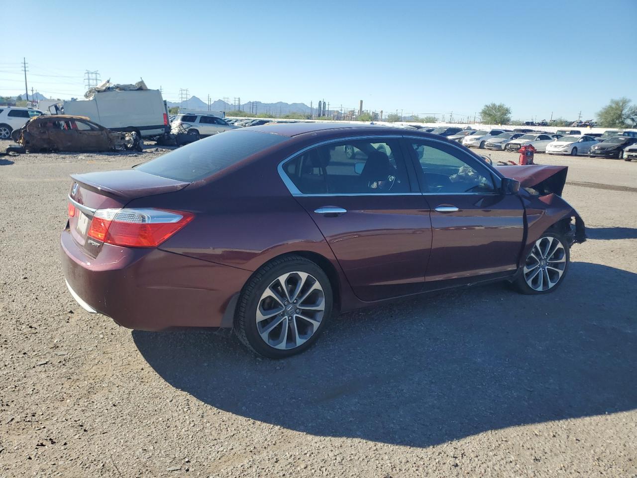 Lot #3303000602 2015 HONDA ACCORD SPO