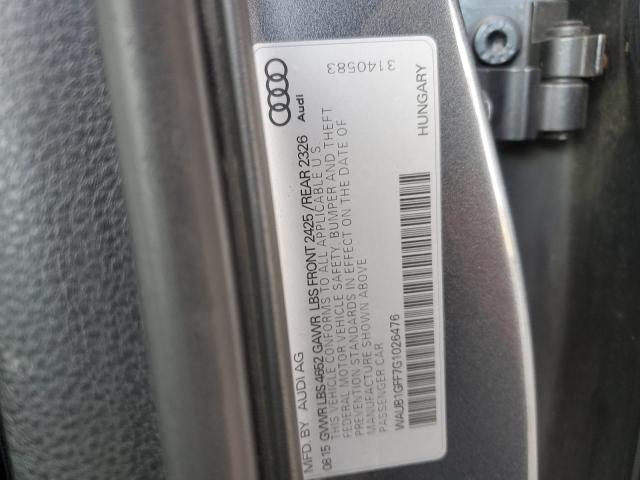 2016 AUDI S3 PREMIUM WAUB1GFF7G1026476
