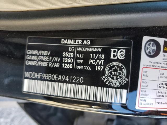 2014 MERCEDES-BENZ E 550 4MAT - WDDHF9BB0EA941220