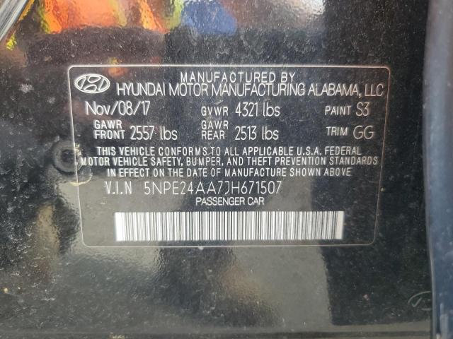 2018 HYUNDAI SONATA ECO 5NPE24AA7JH671507