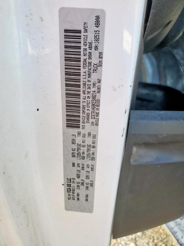 RAM PROMASTER 1500 STANDARD