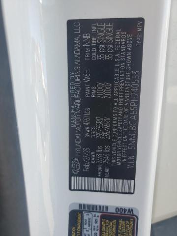 2023 HYUNDAI TUCSON SEL - 5NMJBCAE5PH240553