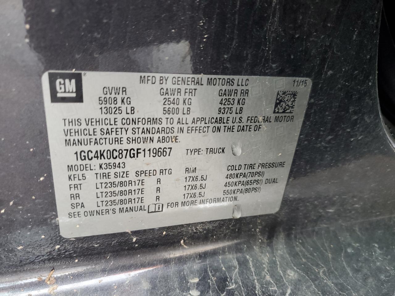 CHEVROLET SILVERADO K3500 LTZ