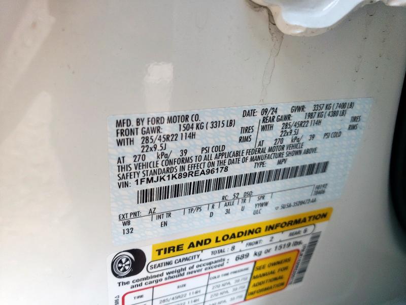 2024 FORD EXPEDITION MAX LIMITED #3309657888