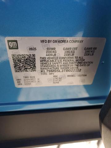 2026 CHEVROLET TRAILBLAZE - KL79MSSL3TB022112