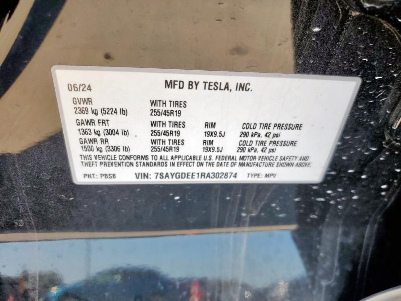 2024 TESLA MODEL Y #3278971088