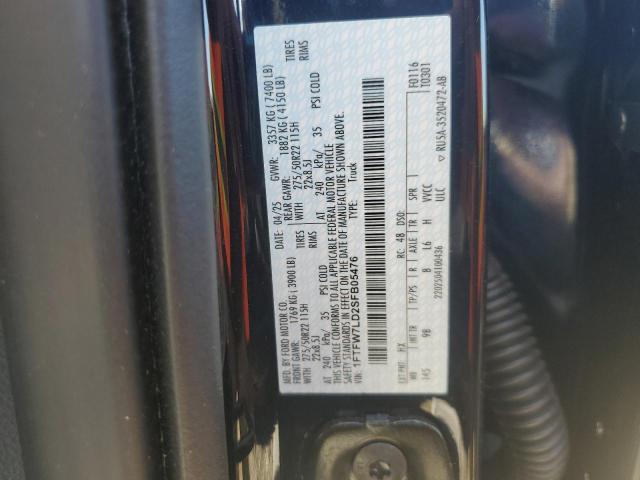 2025 FORD F150 PLATINUM #3291042174